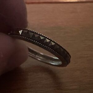 Judith Jack Marcasite and 925 Silver ring- Size 7